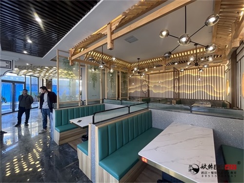銀川裝修公司|銀川金龍回坊火鍋店設(shè)計(jì)裝修實(shí)景鑒賞