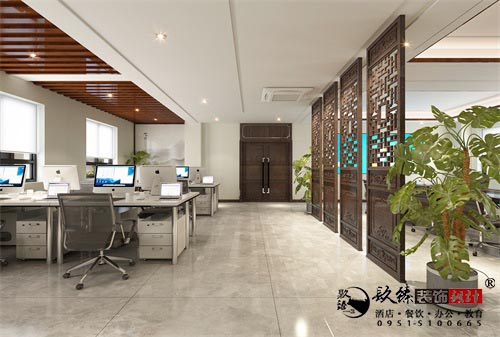 銀川辦公室設(shè)計效果圖|镹臻設(shè)計