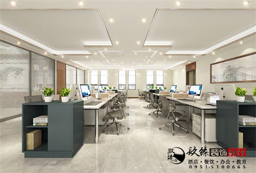 銀川辦公室設(shè)計效果圖|镹臻設(shè)計
